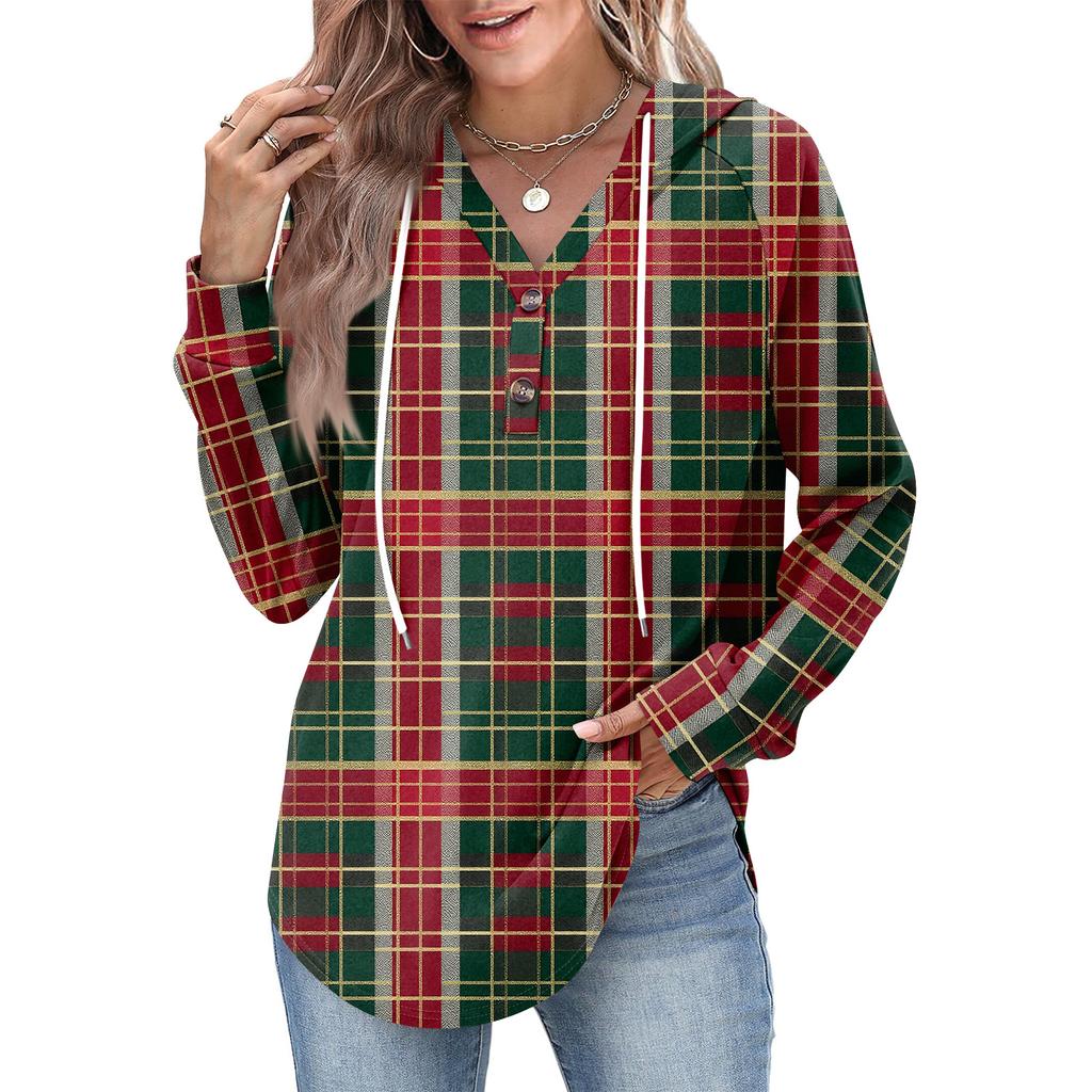 Women's Fashion Women's Lightweight Long Sleeve Pullover With Pockets Preppy Graphic Hoodie