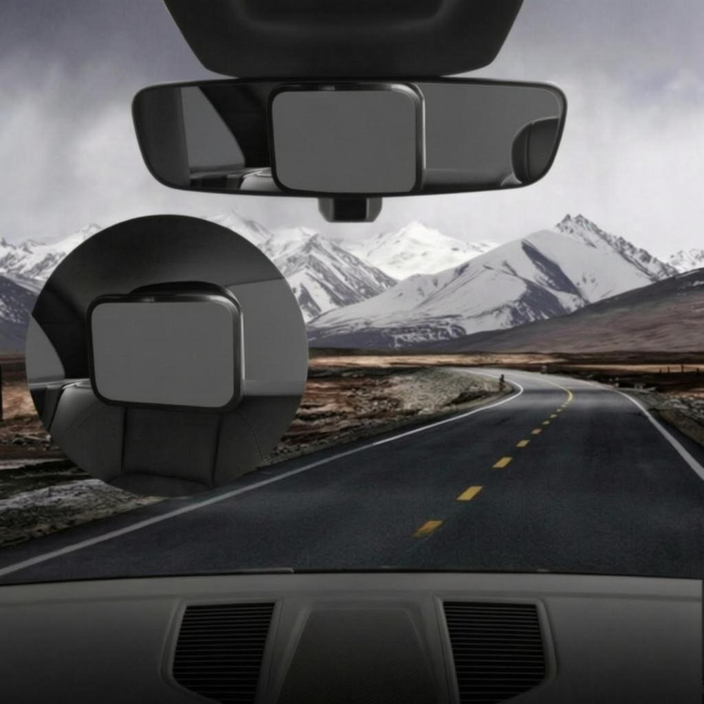 Backseat Baby Viewing Mirror No Tools Required Headrest-Mounted