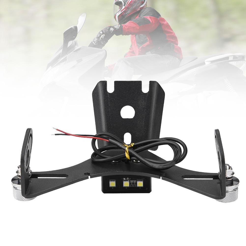 Tail Fender Eliminator Motorcycle License Plate Holder with LED Light for YAMAHA R1 2015 2018