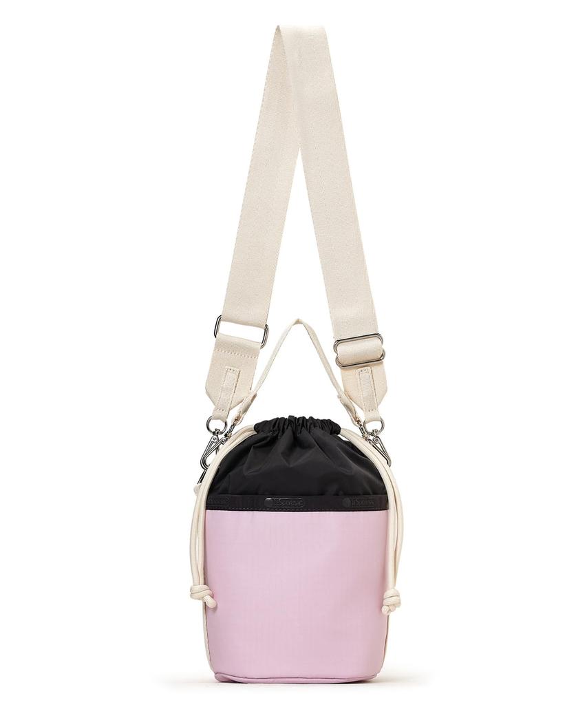Shoulder Bag SM DRAWSTRING BUCKET 3040 Lilac Gray Sandbarcode [LeSportsac] [Official] / / /