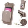 Large Capacity Crossbody Leather Wallet Phone Case with Kickstand Anti-drop for Apple iPhone 16 11 12 15 Pro Protective Mobile Cover