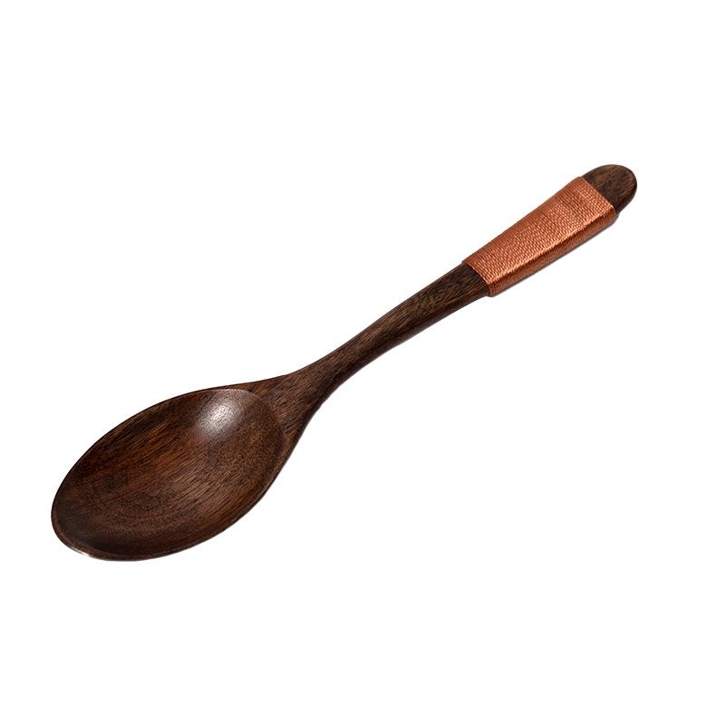 Japanese Style Camphor Wooden Spoon for Soup & Honey Stirring