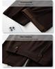 Women's Coffee-Colored High-Waist Straight-Leg Pants: Slimming, Petite Fit, Wide-Leg, Perfect for Spring/Summer 2026.