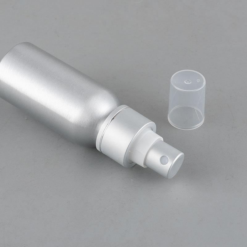 50/100/120/150/200/250Ml Empty Aluminum Spray Bottle Cosmetic Bottle Mini Metal Atomizer Bottles Travel Size For Cosmetics