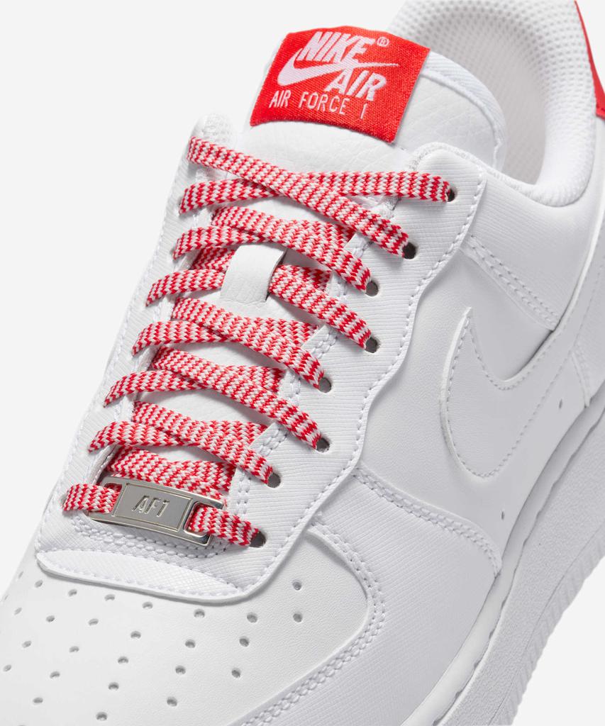Nike Air Force 1 07 W - White:Pink Foam:Metallic Silver:Light Crimson / Ib7167-103