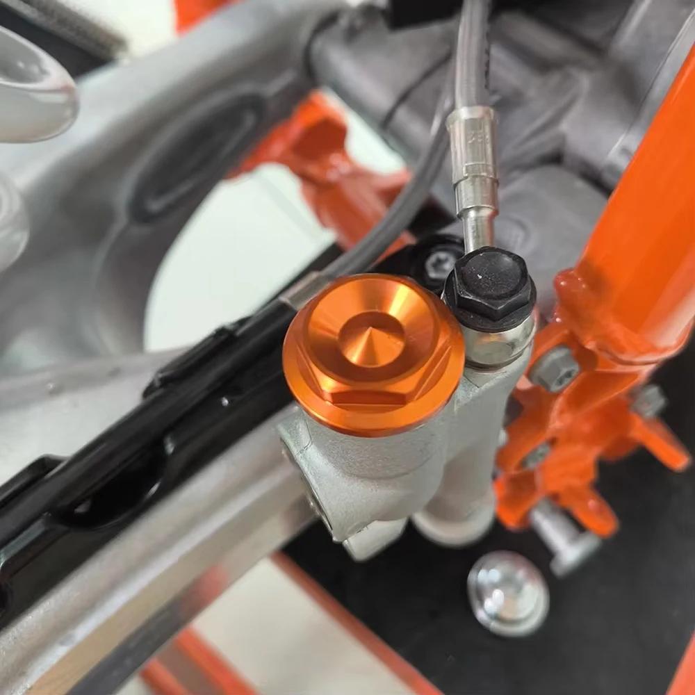 Rear Brake Reservoir Cover Cap For KTM EXC EXCF XCW XCFW SX SXF XC XCF TPi 125 150 200 250 300 350 400 450 500 530 2004 - 2024