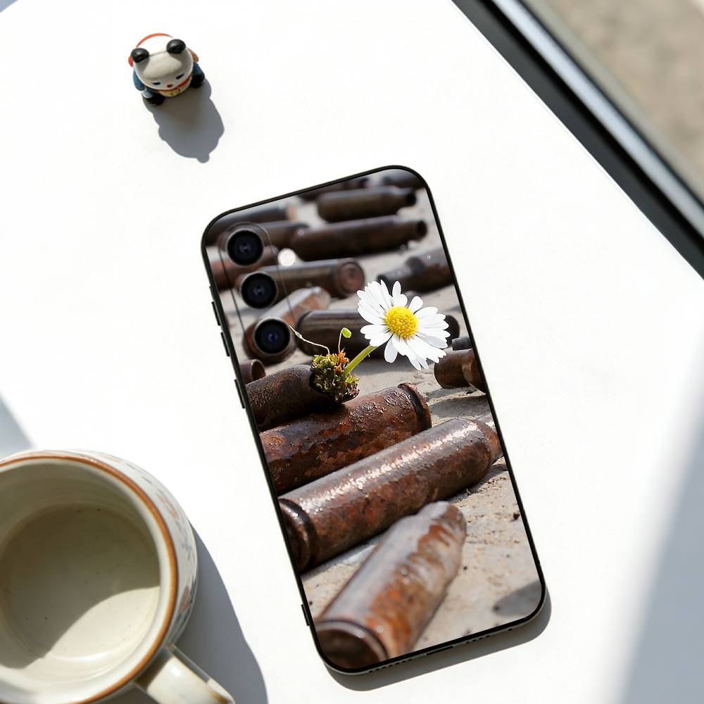 

Freedom and Peace Phone Case For Samsung Galaxy A73,A72,A71,A70,A53,A52,A51,Soft Silicone Black Cover Samsung a41