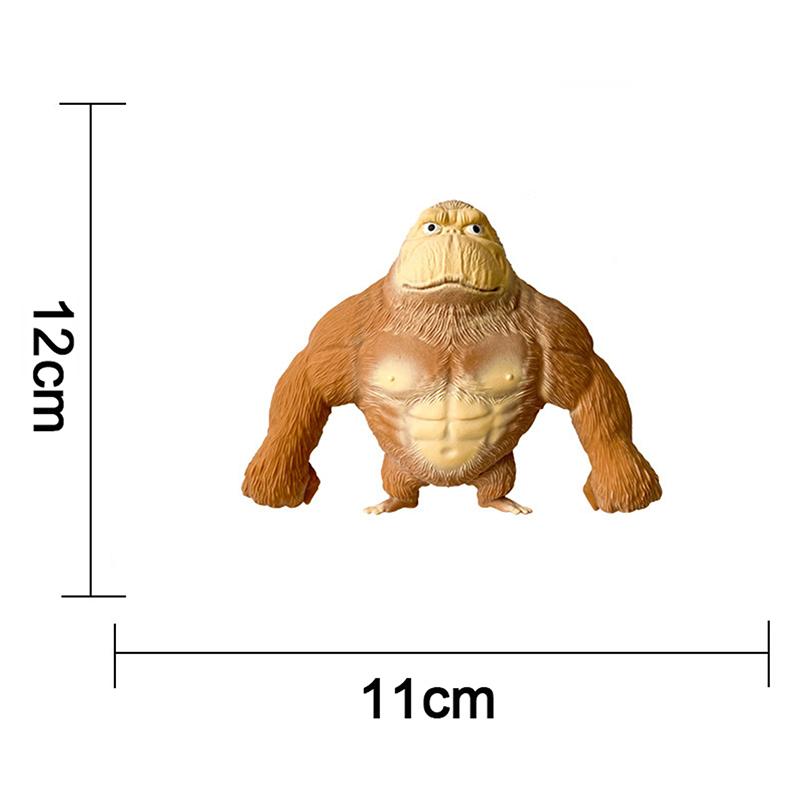 

Antistress Orangutan Fidget Toys Squishy Monkey Funny Decompression Gorilla Stress Relief Games Toy For Adults Kids 11x12cm