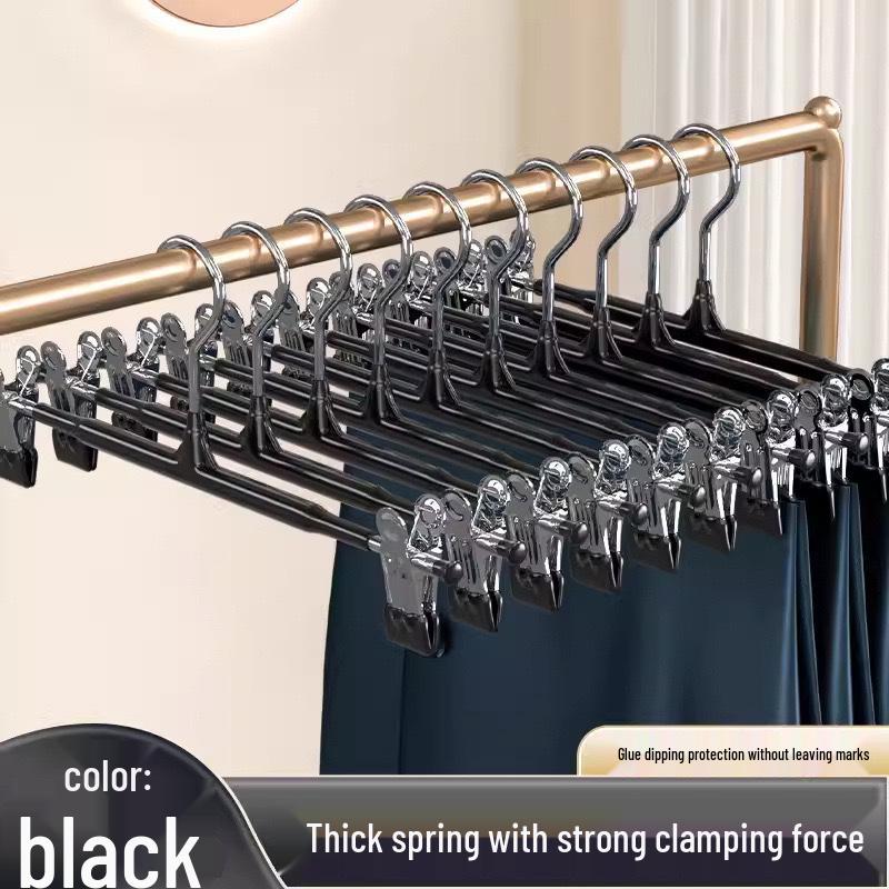Thickened Non-Slip Trouser Clips: Non-Marking Skirt & Pants Hangers