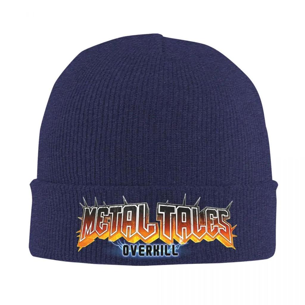 Overkill Band Knit Hat Beanie Winter Hats Warm Hip Hop Caps for Men Women