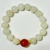 10mm Round Beads Calcite Bracelet for Women Elastic Beaded Bracelet Natural Stone Bangle DIY Jewelry Gifts
