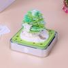 2026 Time Piece Calendar 3D Sticky Notes Desk Calendar with LED Light Memo Pad Art Weekly Calendar Paper Carving