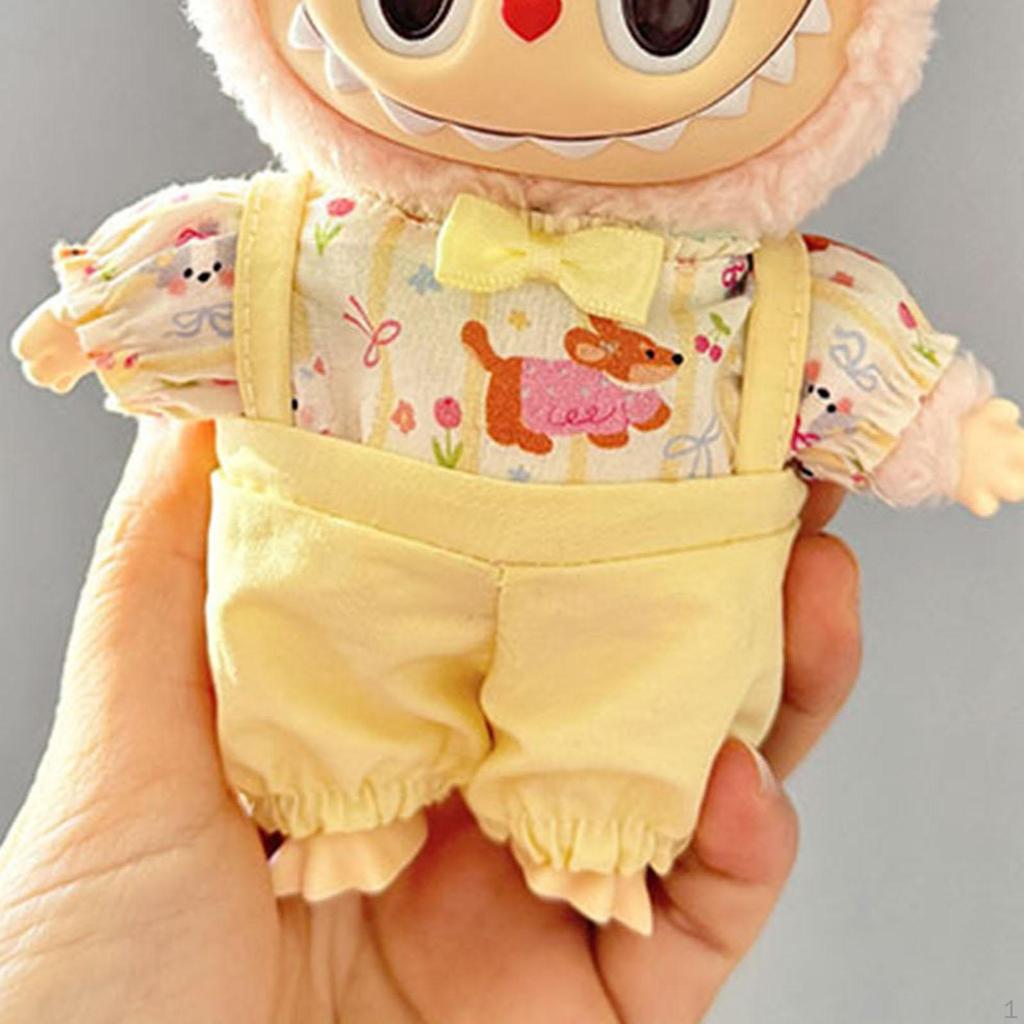 2 Pieces Costume Accessory Plush Doll Clothes Outifit for 17 cm or 15