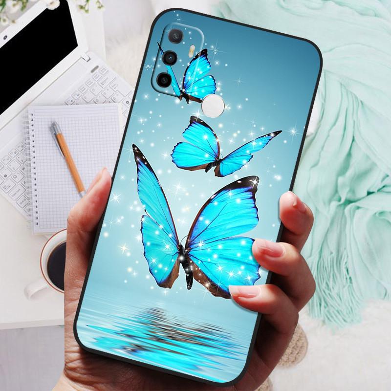 For OPPO A32 A53 A53S 2020 Case Lion Wolf Silicone Soft Back Cover For OPPO A15 A15S A35 Phone Case Protective Shell A53 2022
