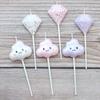 Single Multicolor Diamond Cloud Birthday Candle Cake Baking Decoration Party Supplies Creative Colorful Candles