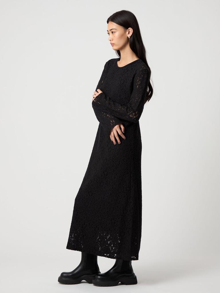 [United Arrows Green Label Relaxing] EMMEL REFINES EM Lace Long Dress 66261000001 0950 BLACK(09) M
