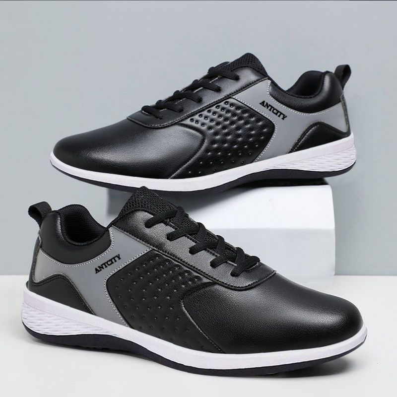 Men's shoes new travel shoes sports shoes versatile classic casual shoes leather non-slip wear-resistant waterproof