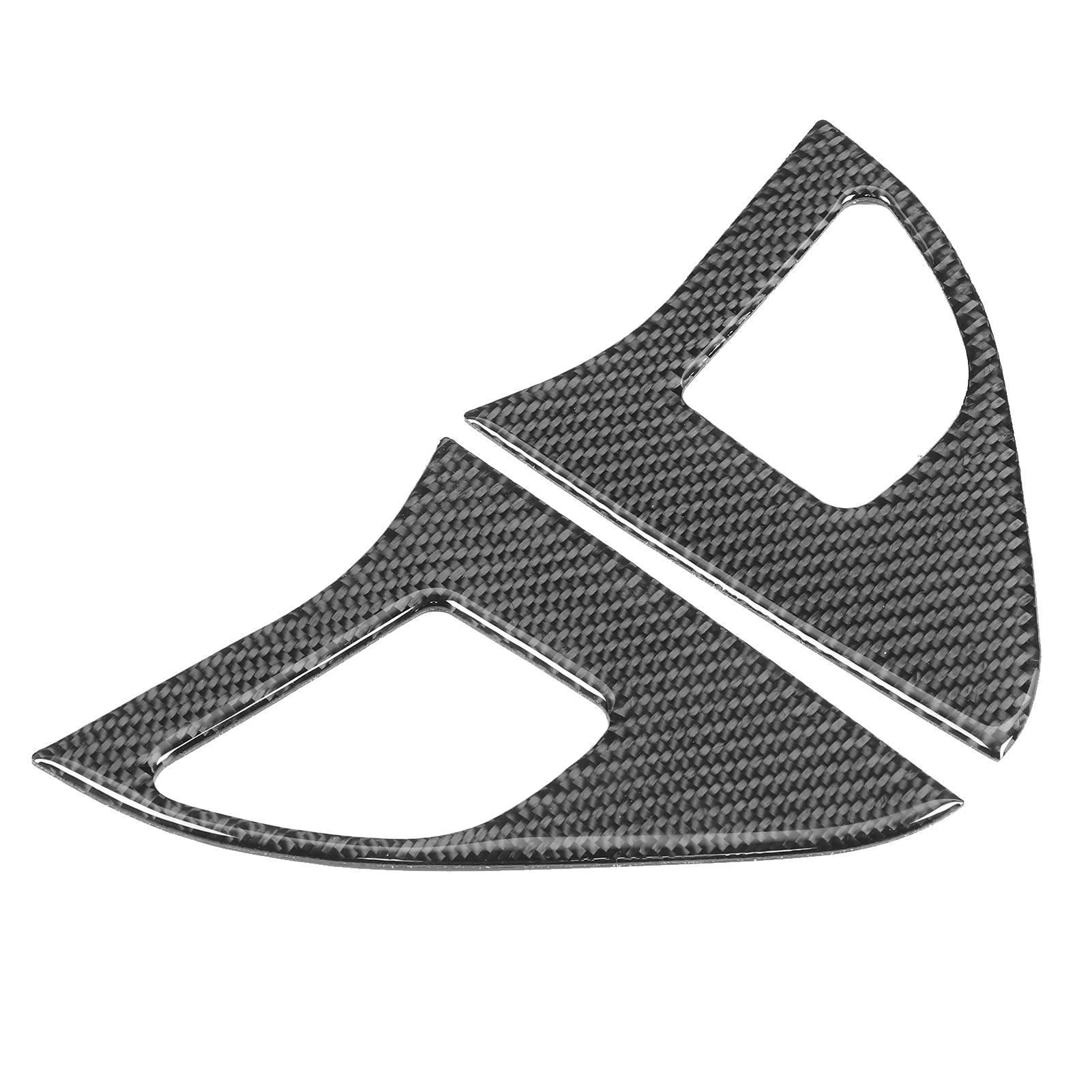 

2 шт. Накладки на динамики внутренних дверей, отделка рамок из углеволокна, левая и правая, подходят для Mitsubishi Lancer GTS 08-16