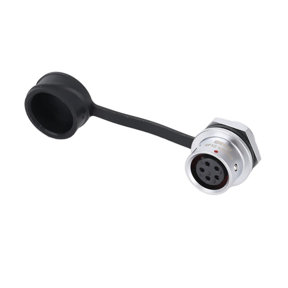 WEIPU SF12 2 3 4 5 6 7 9Pin Waterproof Automotive Aviation Connector M12 Socket Plug Solder Wire Panel Power Electrical Adapter