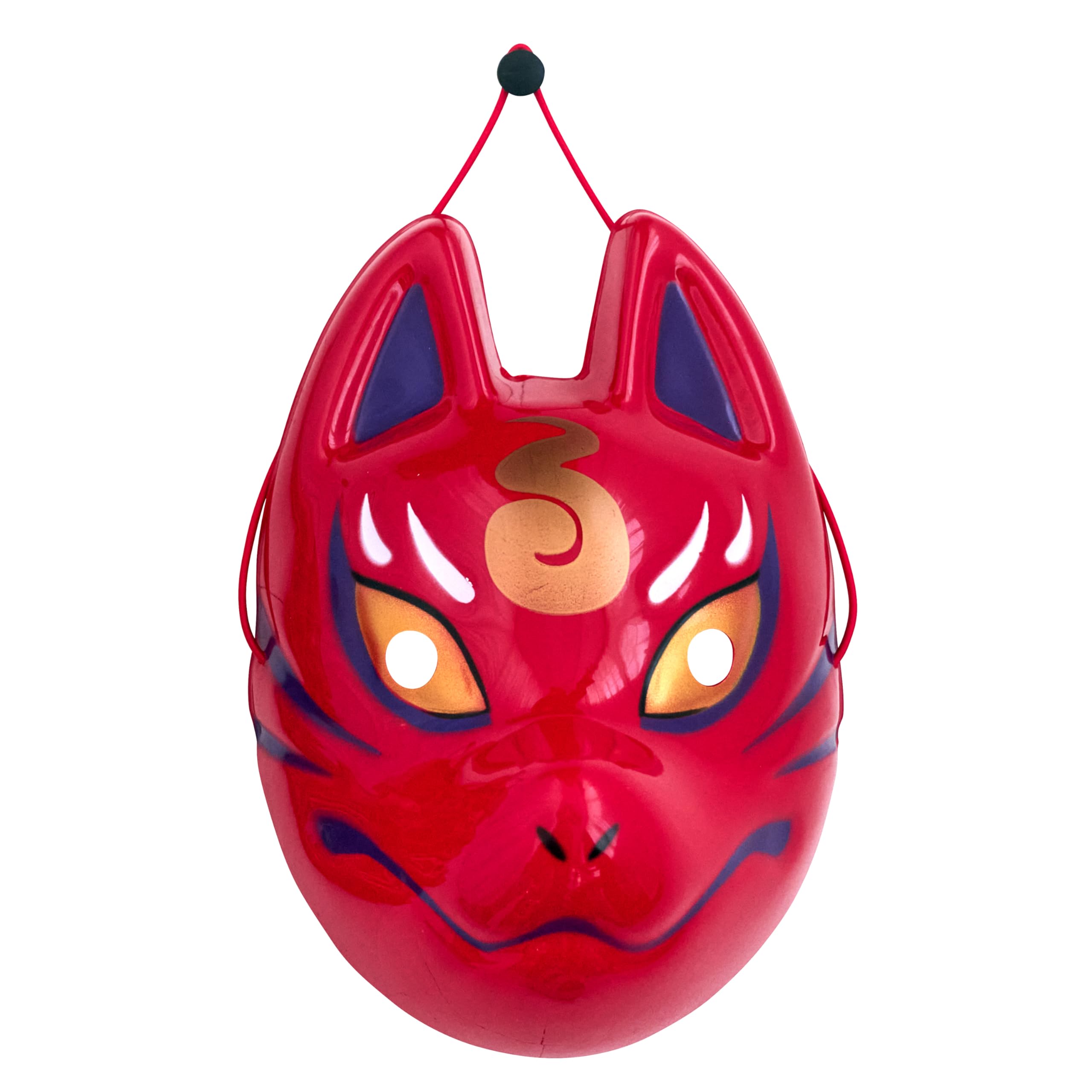 Японская маска-лиса Clearstone, Красная, Унисекс