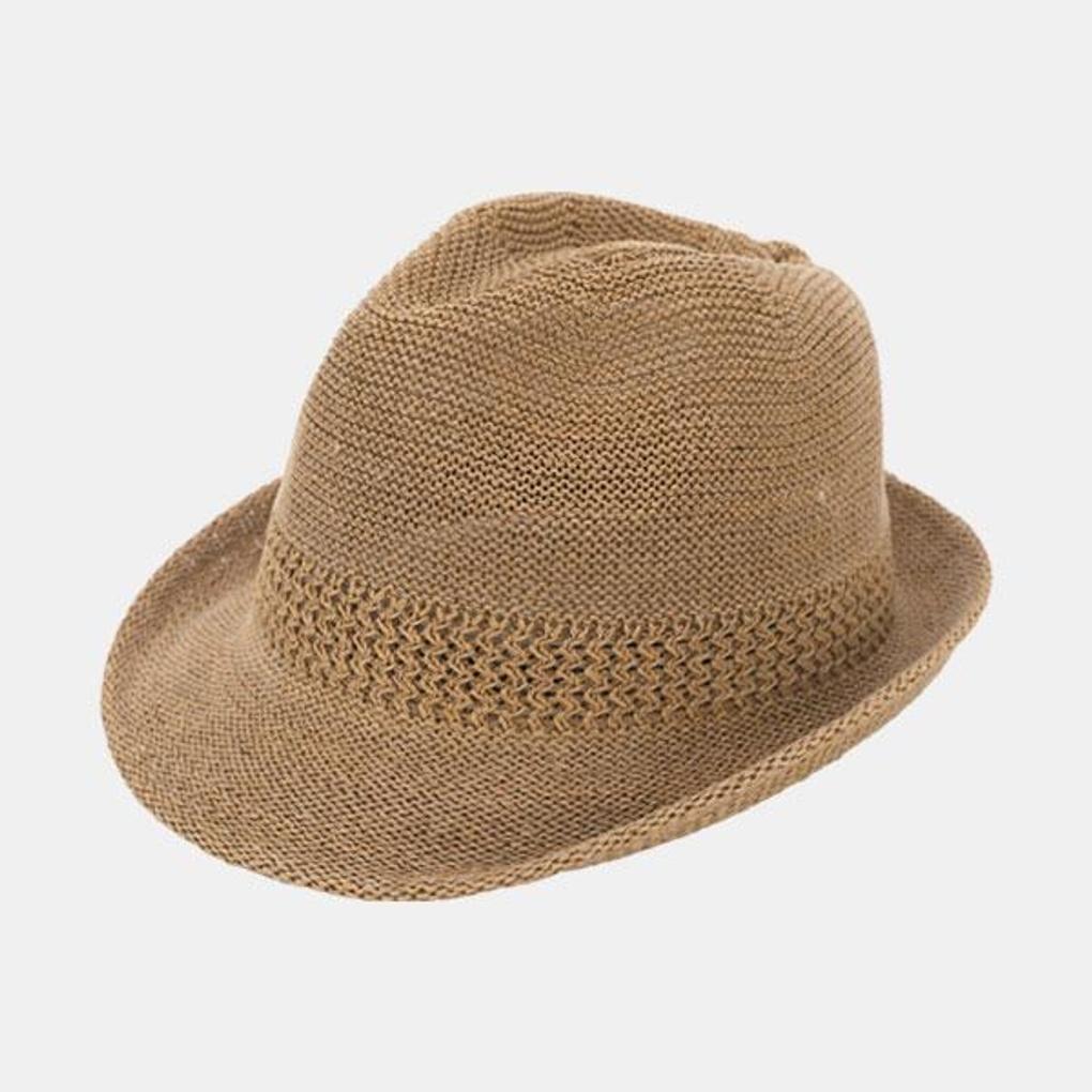 BELIVUS Men's Fedora Panama Hat Straw Fedora Gentleman's Hat BMJ028