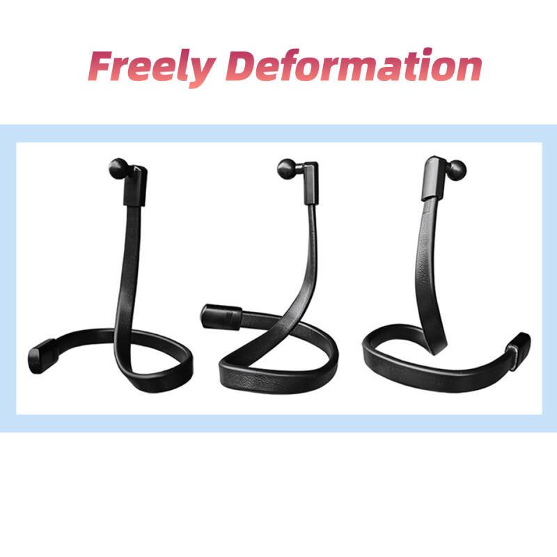 HdoorLink Kinderwagen-Telefonhalterung mit magnetischer Saugnapf-Flexibler Schwanenhals-Telefonhalter Handyhalter für Kinderwagen Laufband Spin Bike