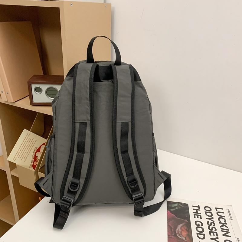 Drawstring Backpack Student Schoolbag Unisex Travel Outdoor Backpack