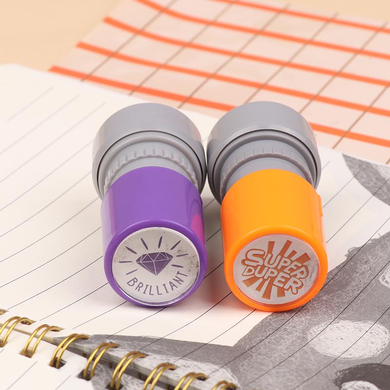 Cartoon Praise Fun Stamp Kindergarten School Reward Stamp Funny Seal Stamps Classic Reward Seal Creative Novelty Toys