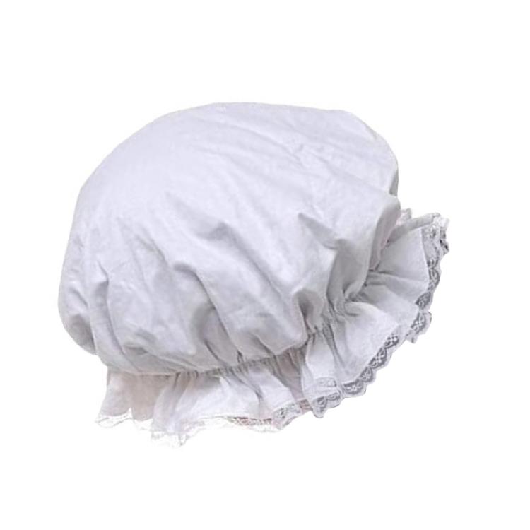 Women Lace Brim Caps Perfect for Theme Party Dress Maid Cosplay Props White Hat Nurse Headdress Maid Cosplay Props