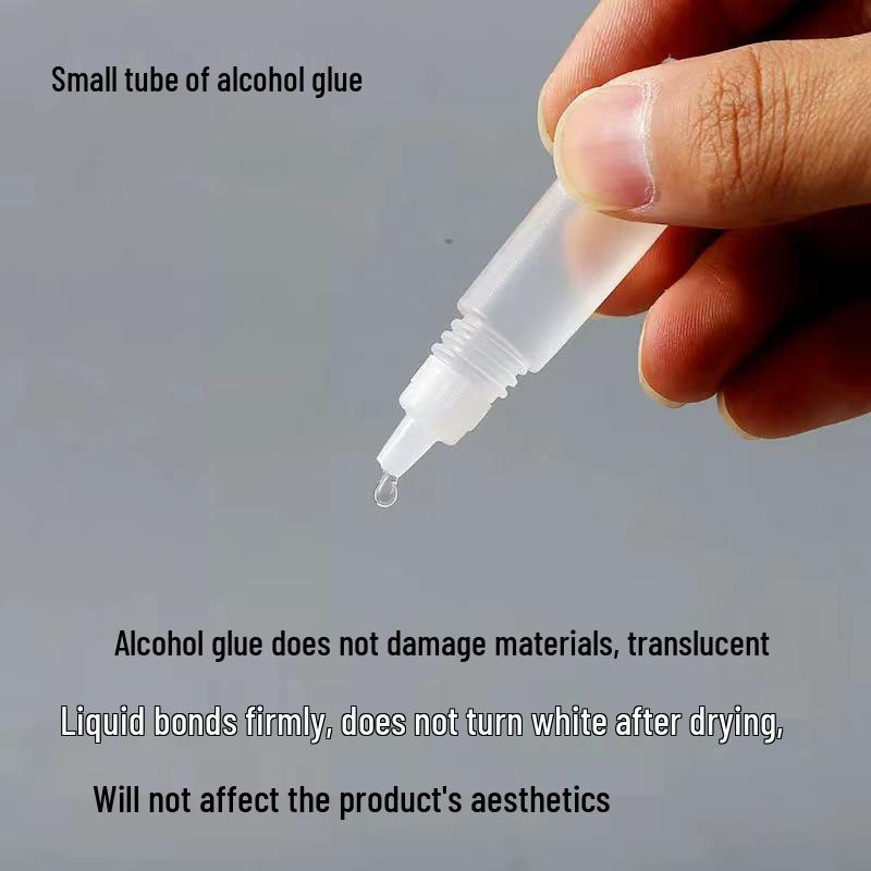10ml Quick-Dry Clear DIY Glue for Non-Woven Fabric, Hemp Rope, Buttons - 10g