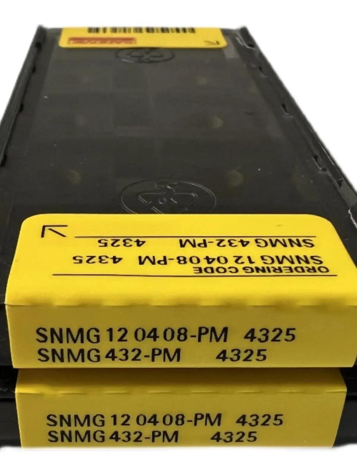 

Original Sandvik / SNMG120408-PM 4325 / CNC lathe carbide blade 10 PCS