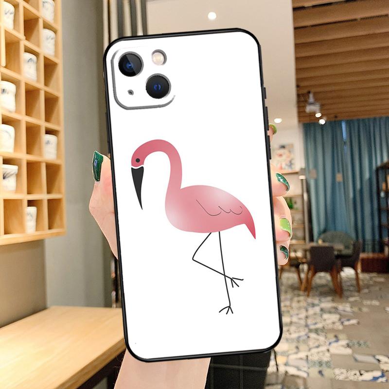 

Flamingo Phone Case For iPhone 13 Pro Max 16 15 11 12 14 17 Pro Max mini 15 16 Plus 16e 17 Air Cover iPhone 15 Pro