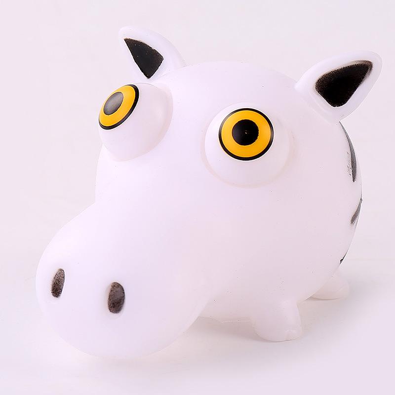 Animal de Peluche Suave Lindo Bola Antiestrés Aprieta Guiño Muñeco de Ventilación Juguetes Abraact Suave Pegajoso Squishi Juguetes para Aliviar el Estrés Regalo Divertido J79