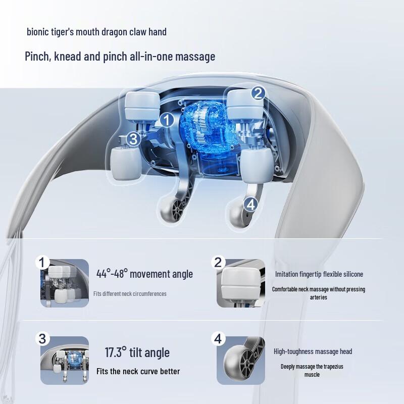 HAIER 6D Shiatsu Neck and Shoulder Massager Shawl