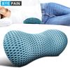1Pcs Lumbar Support Pillow Memory Foam for Low Back Pain Relief, Ergonomic Streamline Car Seat, Office Chair, Recliner and Bed