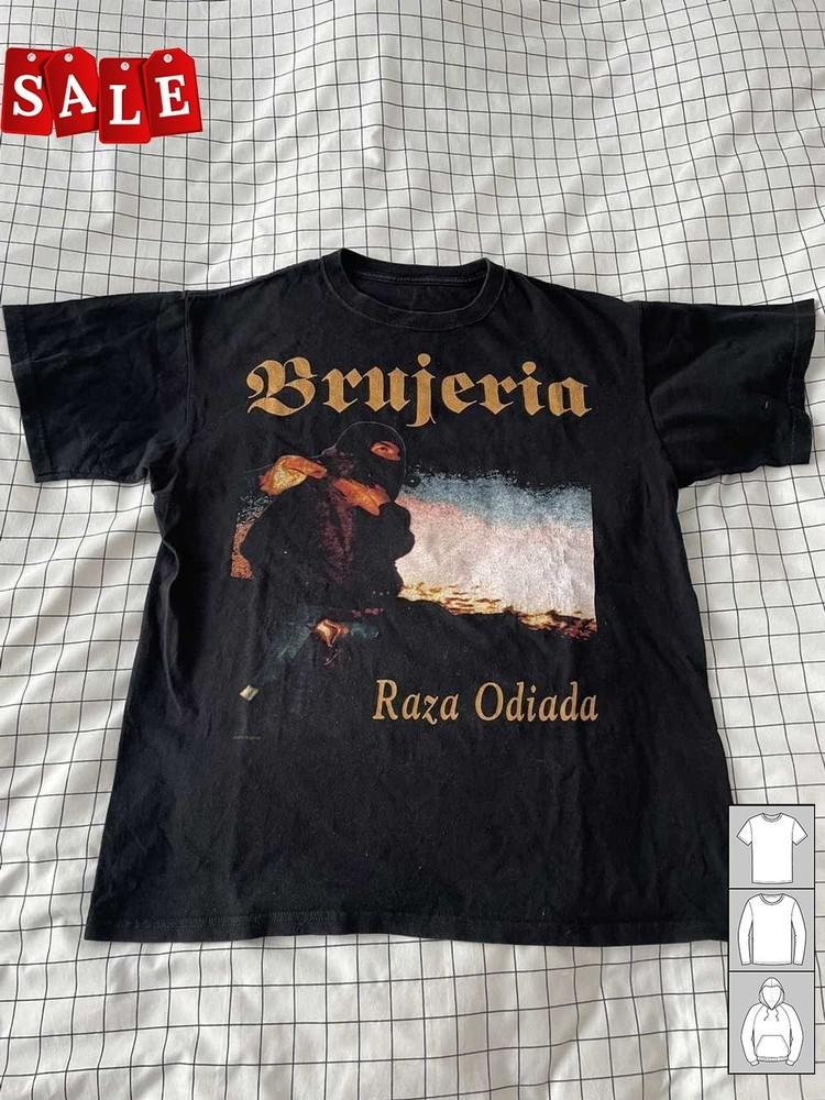 

New Brujeria Raza Odiada Black Hole Gift For Fans Men S235XL Shirt TH694 Unisex T-Shirt XXXL