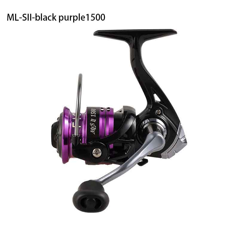 Mavllos ML-S-II 8KG Max Drag, 12BB  5.2:1 Gear Ratio Aluminum Shallow Spool  CNC Metal Handle for Smooth Spinning Reel