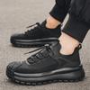 Flying Shoes Men's New Niche Casual Shoes Light and Comfortable Thick-soled Commuting Trendy Shoes High-quality Board Shoes Mesh Shoes