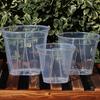 Breathable Flowerpot Transparent PP Blueberry Planter Pot for Phalaenopsis Hydroponics Hot Plants Self-Watering Aerating Plant Pot for Home Garden