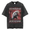 2026 New This Tshirt Presents a Japanese Style and Has a Vintage Washing Effect Making It Suitable for Men To Wear