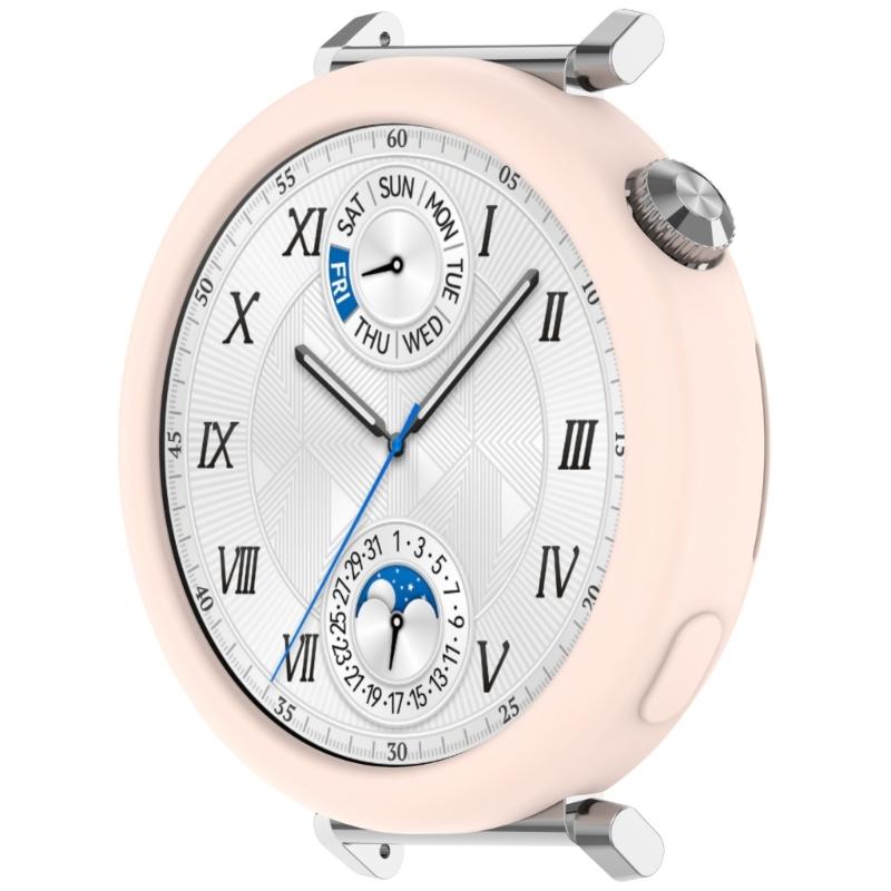 Smartwatch Border Silikonhülle Uhrenrahmen Bumper Gehäuse Schale für Watch GT5 GT4 41mm Schutzhülle