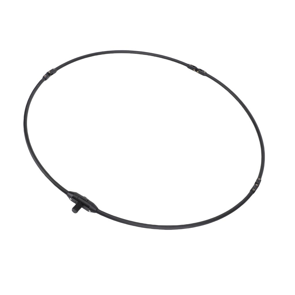 Folding Fishing Net Heads 50cm Aluminum Alloy High Density Threads Compatibility Landing Net Heads 50cm Dip Net Heads