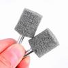5Pcs 6mm 1/4" Shank Grinding Head 20/25/30/40/50mm For Rotary Drill Grinder Polishing Wheel Grey Abrasive Tool Sharpening Head
