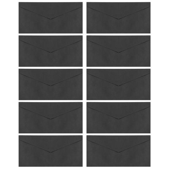 10 Pcs Retro Pattern Envelope Set Vintage Style Comfortable Touch Non-fading DIY Scrapbook Invitations Gifts