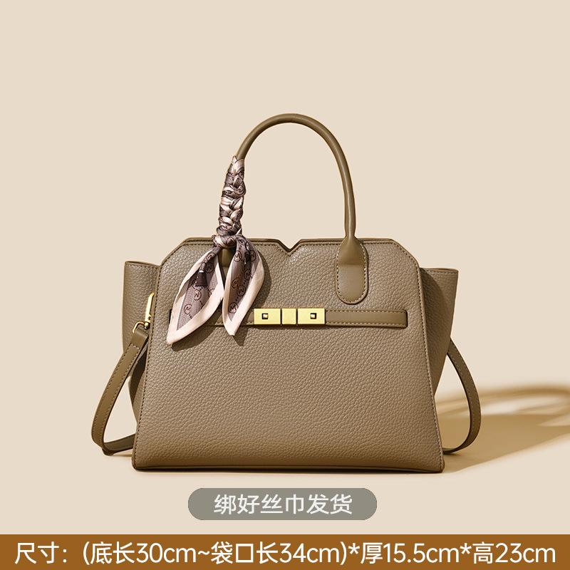 

Fansman women s bag spring and summer new messenger bag high-end platinum bag large-capacity handbag