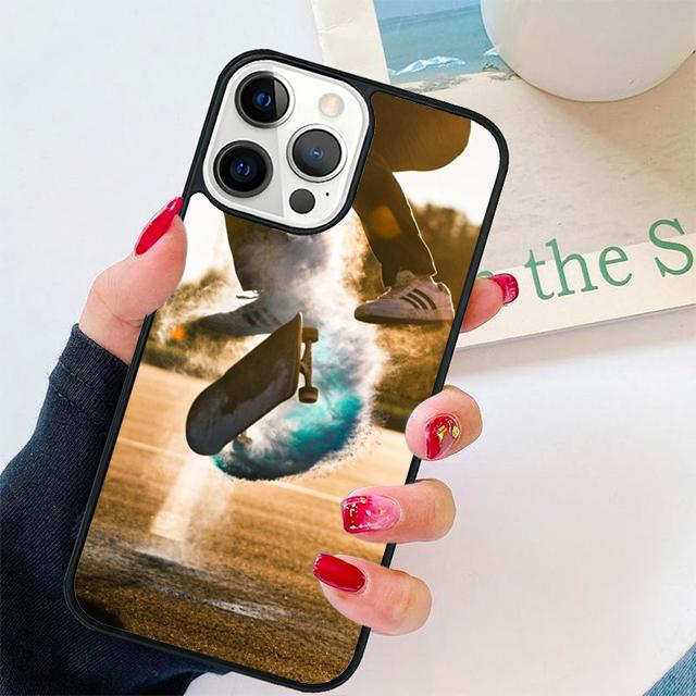 

Skate Extreme Sport Phone Case Cover For iPhone 17 Air 15 16 14 13 12 Pro Max 11 Pro Max Plus Coque Shell iPhone 16pro