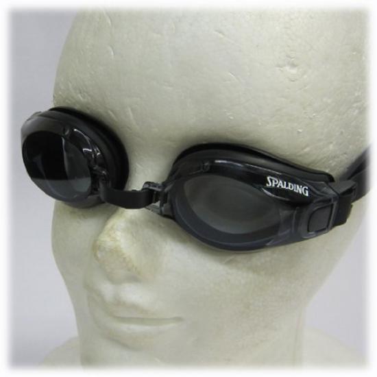 Spalding Prescription Swimming Goggles Black Anti-Fog S-4.00 SPS-103OP