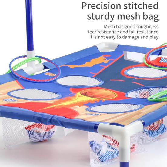 Zestaw do gry w rzut woreczkami do 6 otworów z woreczkami do