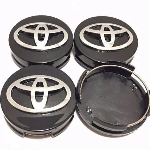 4pcs/set 57mm/62mm Car Wheel Center Hub Cap Badge Logo Rim Emblem For Toyota Corolla Camry Yaris CHR Rav4 Auris Verso Avalon