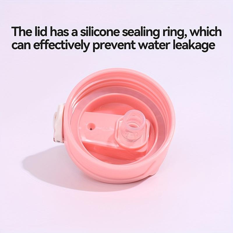 700ml Sportovní láhev na vodu Odolná vůči vysokým teplotám Odměrný kelímek se slámkou Duhový matný Přechod barev Kelímek na vodu Plastový kelímek